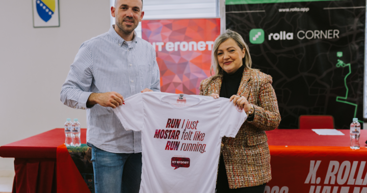 
MOSTAR RUN WEEKEND: HT Eronet sponzor humanitarne utrke