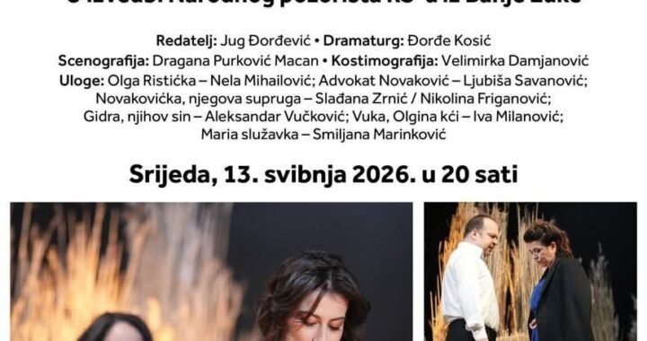 Narodno pozorište RS-a s „Gospođom Olgom“ na Mostarskom proljeću: Kad riječ pokrene lavinu… Priča o tajnama, strahovima i neizrečenim istinama