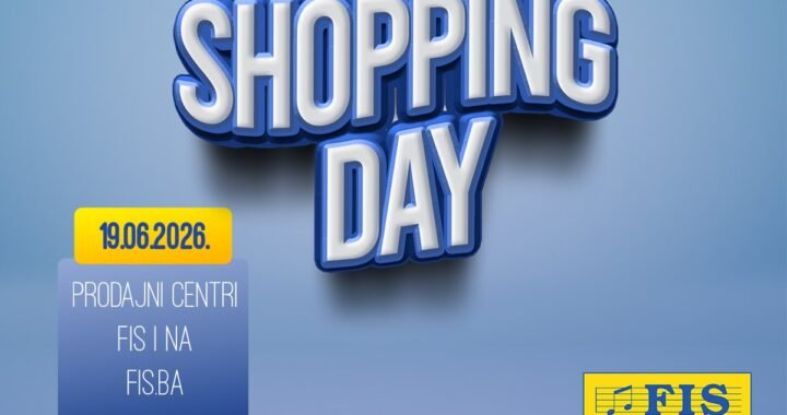  Shopping Day  u FIS centrima –19. 6. popust na cjelokupan asortiman   