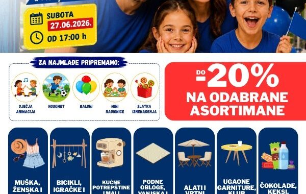 Obiteljska subota u FISu u Ljubuškom – najpovoljnija kupovina i odlična zabava