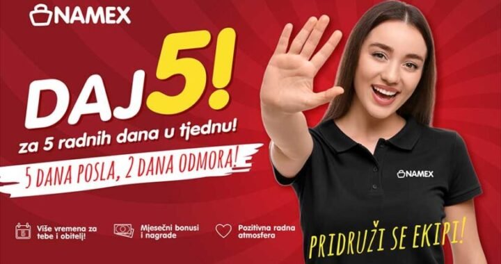 DAJ 5 ZA 5 RADNIH DANA U TJEDNU